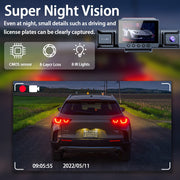 4-Channel 360 degrees Panoramic 1080P HD Dash Cam Comes With 32GB TF Card V462-TA-114-01
