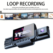 4-Channel 360 degrees Panoramic 1080P HD Dash Cam Comes With 32GB TF Card V462-TA-114-01