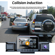 4 Channel 5G WiFi Dashcam FHD 1080P 170 degrees Wide Angle G-Sensor with 64GB Card V462-TA-117-01