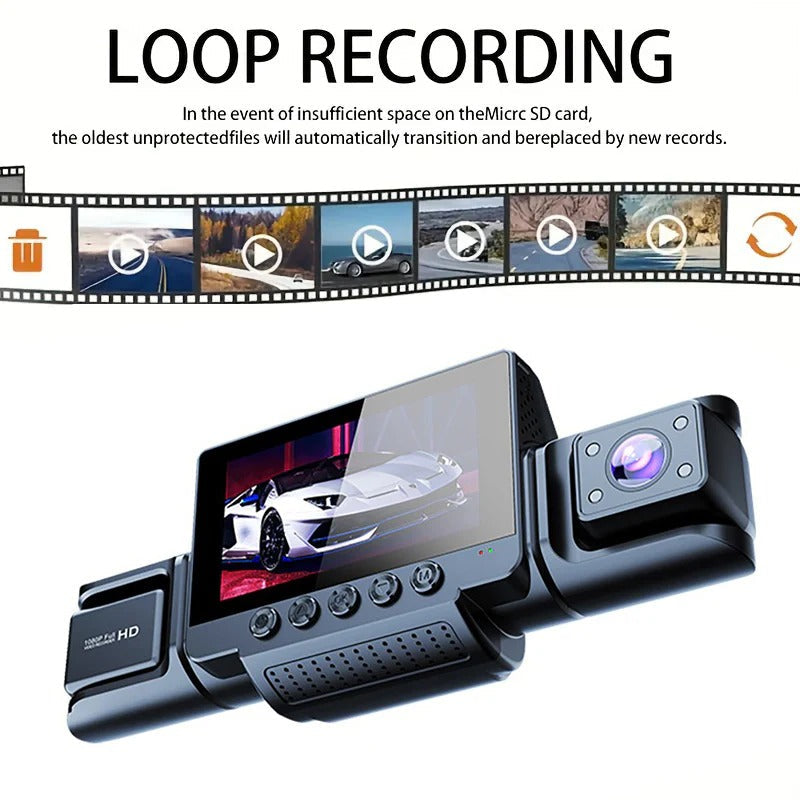 4 Channel 5G WiFi Dashcam FHD 1080P 170 degrees Wide Angle G-Sensor with 64GB Card V462-TA-117-01