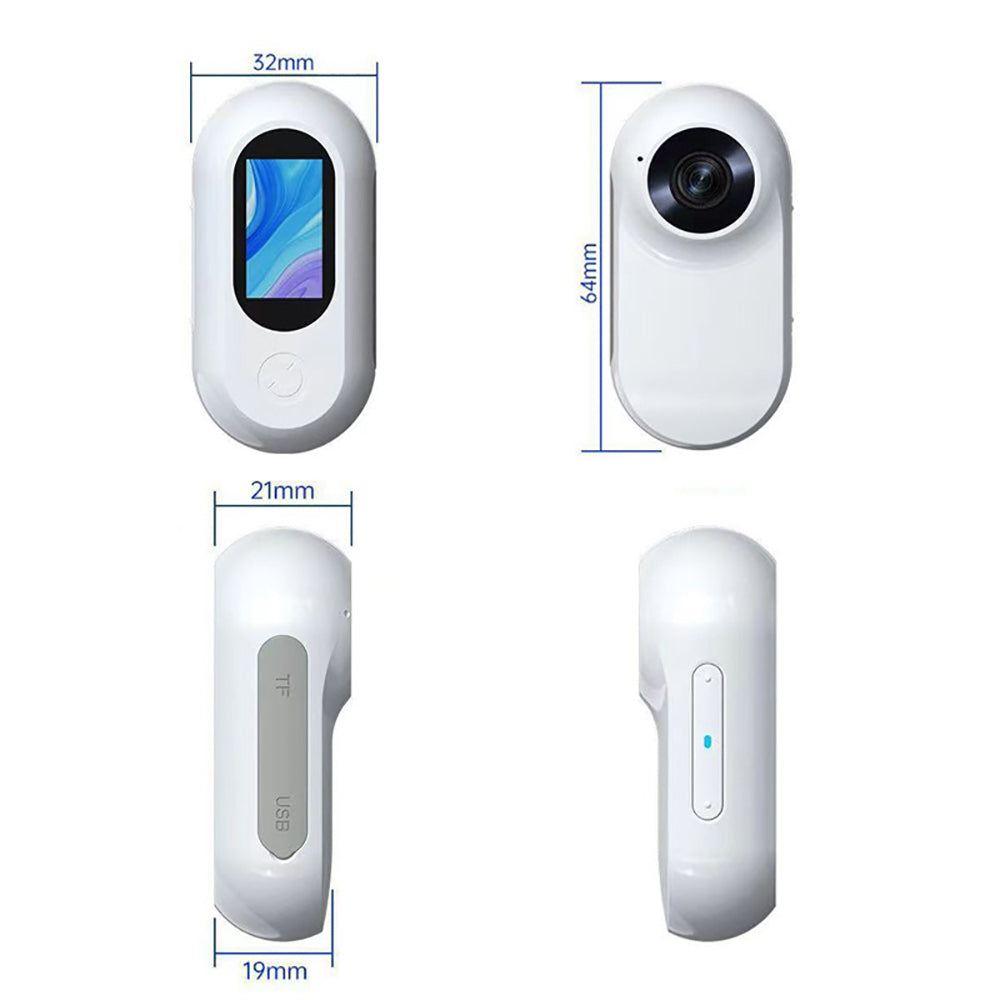 Action Camera 1080P HD Recorder Dog Collar Camera EIS Wide Angle with 32GB Card V462-TA-124-01