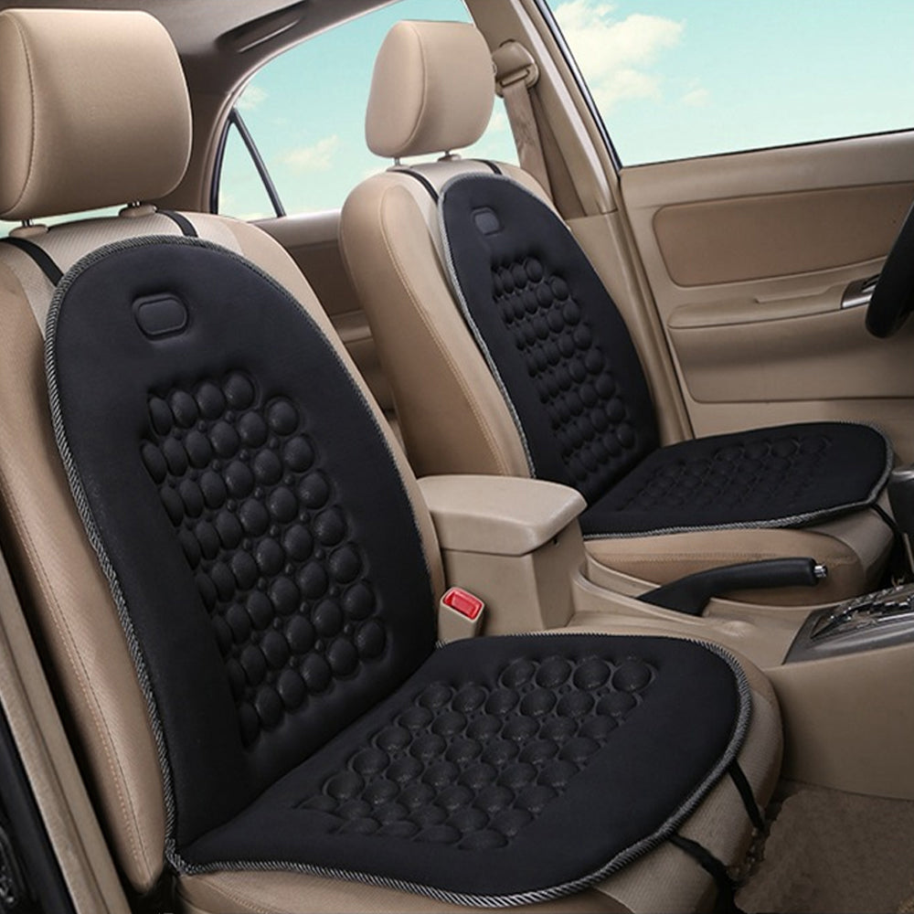 2Pack Universal Breathable Car Seat Pad Cover Mat Comfortable Chair Cushion (Grey) V462-TA-85-02