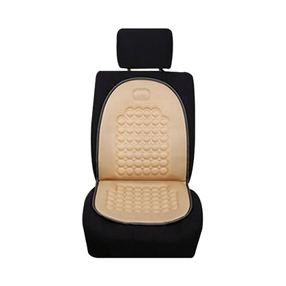 2Pack Universal Breathable Car Seat Pad Cover Mat Comfortable Chair Cushion (Beige) V462-TA-85-03