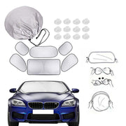 Set of 6 Auto Front Rear Windshield Side Window Sun Shade Car Visor Cover Block V462-TA-88-01