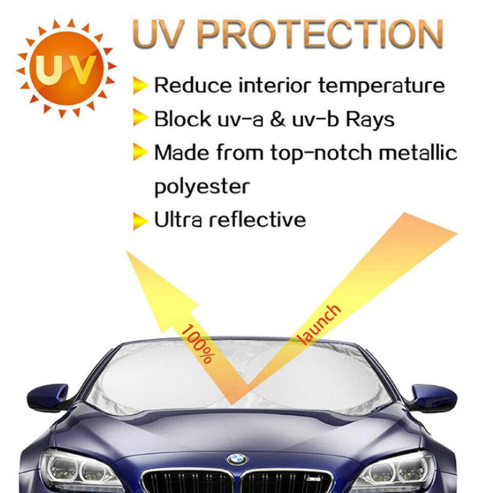 Set of 6 Auto Front Rear Windshield Side Window Sun Shade Car Visor Cover Block V462-TA-88-01
