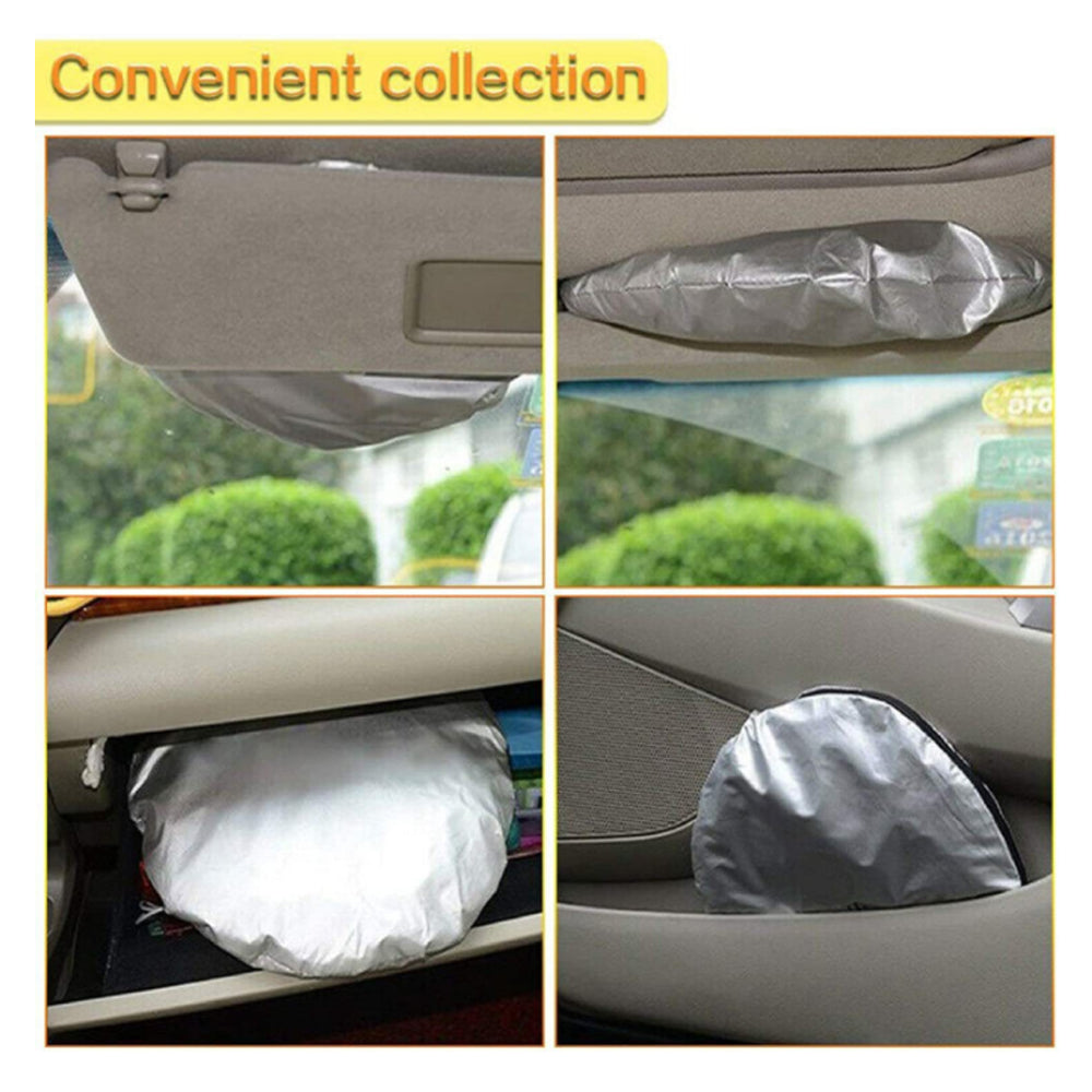 Set of 6 Auto Front Rear Windshield Side Window Sun Shade Car Visor Cover Block V462-TA-88-01