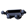 Car Phone Holder Metal Gravity 360 Universal Rotation Ball Air Vent Cellphone Stand(Dark Grey) V462-TA-92-01