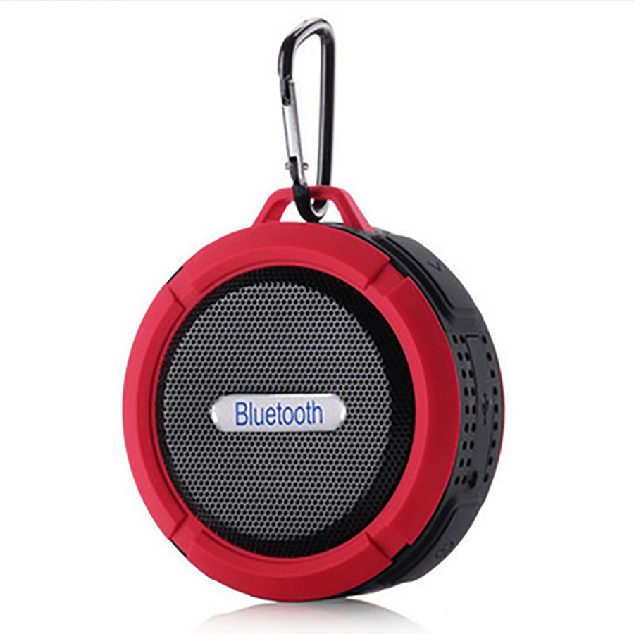 Portable Waterproof Wireless Mini Bluetooth Music Speaker (Red) V462-TO-25-02