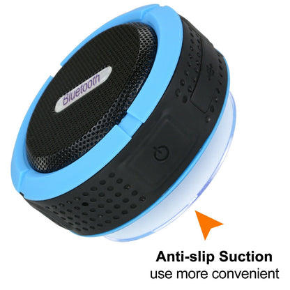 Portable Waterproof Wireless Mini Bluetooth Music Speaker (Red) V462-TO-25-02