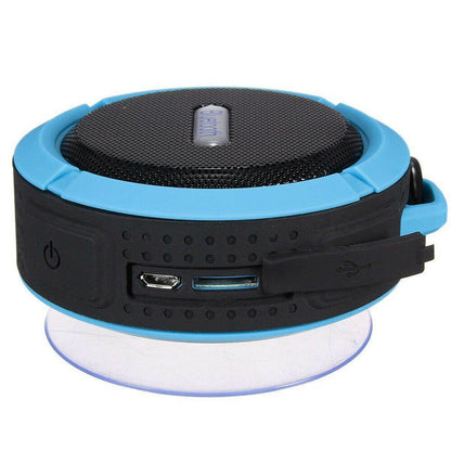 Portable Waterproof Wireless Mini Bluetooth Music Speaker (Red) V462-TO-25-02