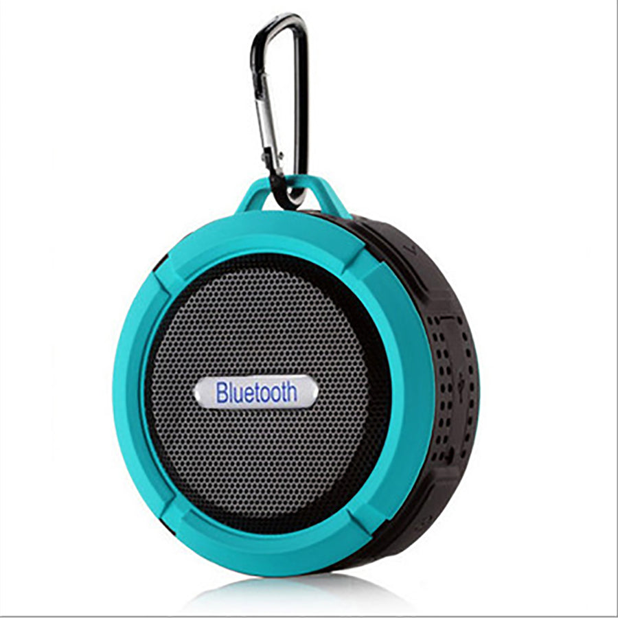 Portable Waterproof Wireless Mini Bluetooth Music Speaker (Blue) V462-TO-25-03