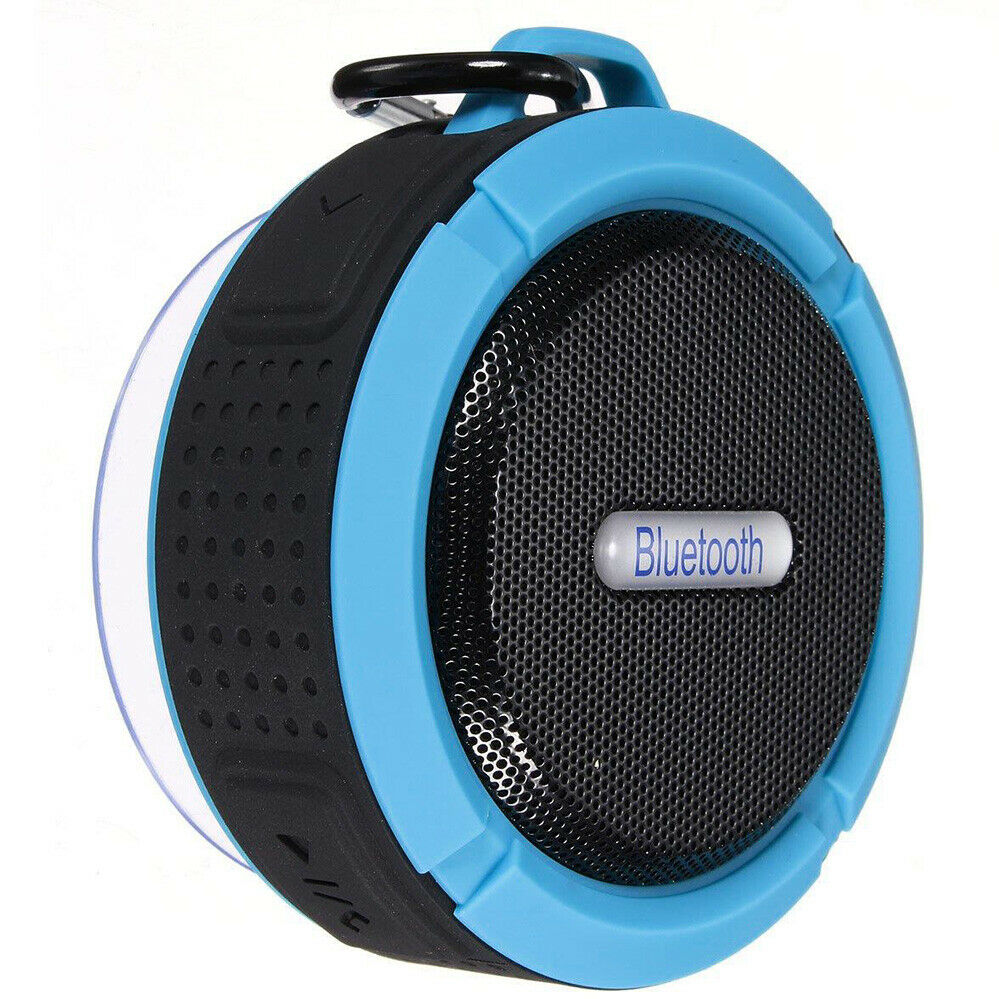 Portable Waterproof Wireless Mini Bluetooth Music Speaker (Blue) V462-TO-25-03