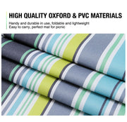 Large Waterproof Thickened Moisture-Proof Outdoor Camping Picnic Mat (Red)