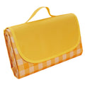 Large Waterproof Thickened Moisture-Proof Outdoor Camping Picnic Mat (Yellow)