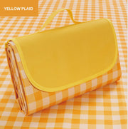 Large Waterproof Thickened Moisture-Proof Outdoor Camping Picnic Mat (Yellow)