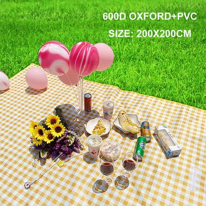 Large Waterproof Thickened Moisture-Proof Outdoor Camping Picnic Mat (Green) V462-TO-28-03