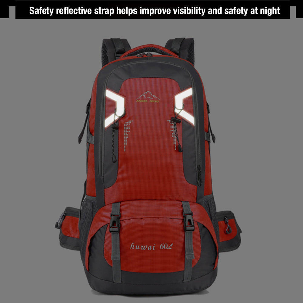40L Waterproof Outdoor Hiking Backpack Camping Outdoor Trekking Bag(Blue) V462-TO-29-02