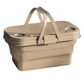3 In 1 Folding Camping Storage Box Outdoor Food Fruit Container Picnic Table Basket V462-TO-38-01
