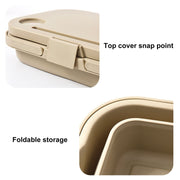 3 In 1 Folding Camping Storage Box Outdoor Food Fruit Container Picnic Table Basket V462-TO-38-01