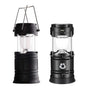 LED Camping Lamp Solar Powered Rechargeable USB Torch Waterproof Emergency Light Lantern V462-TO-40-01