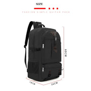 60L Travel Boarding Backpack Outdoor Trekking Luggage Hiking Camping Rucksack Large Capacity Storage V462-TO-41-02