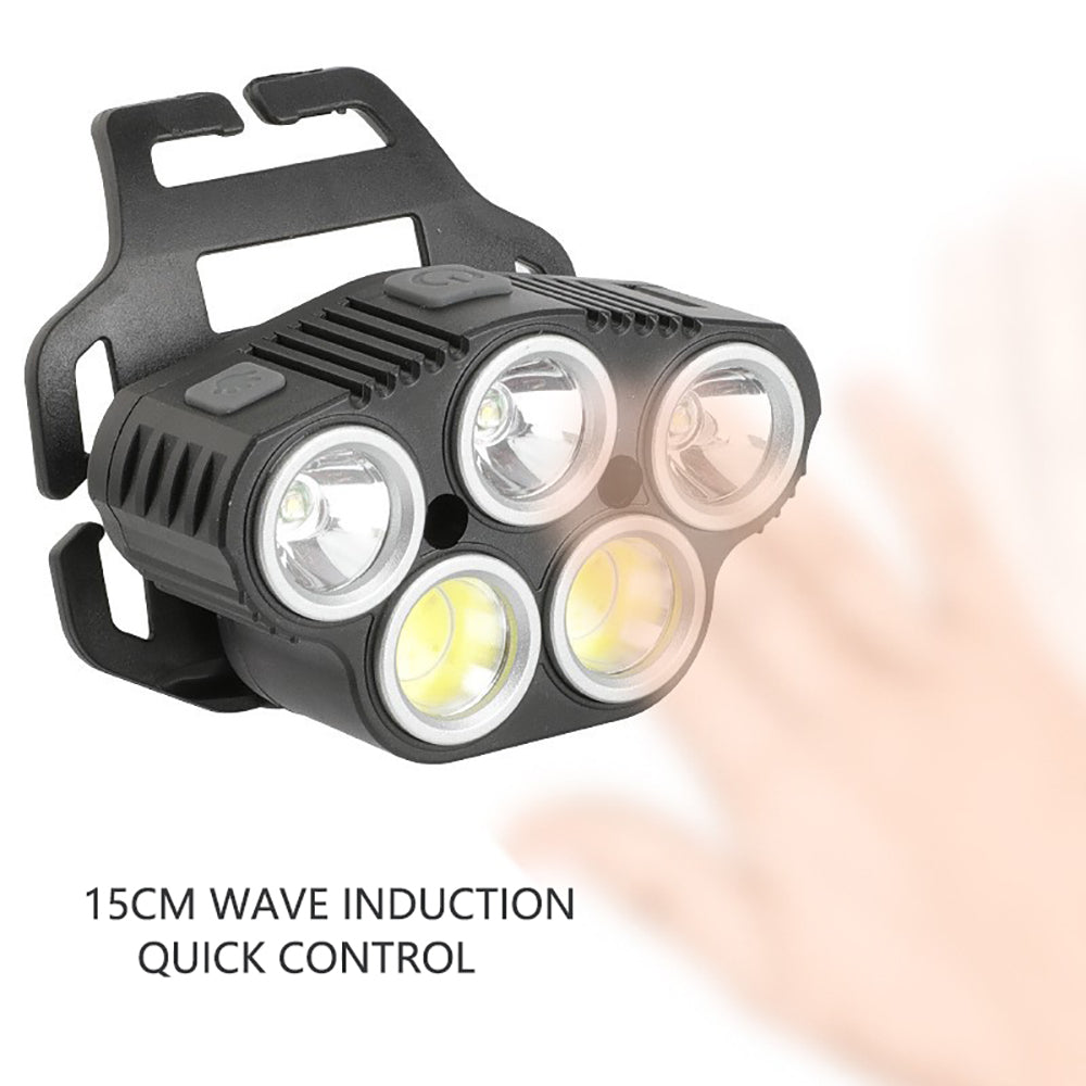 6 Modes LED Head Torch Induction Headlight Camping COB Infrared Strong Lights V462-TO-45-01