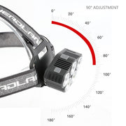 6 Modes LED Head Torch Induction Headlight Camping COB Infrared Strong Lights V462-TO-45-01