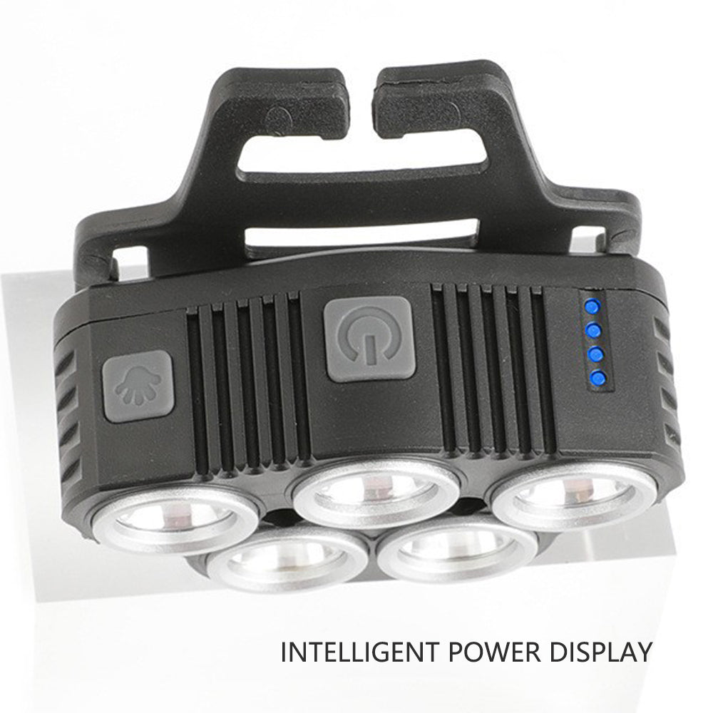 6 Modes LED Head Torch Induction Headlight Camping COB Infrared Strong Lights V462-TO-45-01