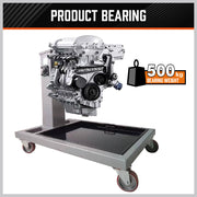 500kg Folding Engine Stand 1100lb Heavy Duty Workshop Auto Crane Hoist Motor V465-119720