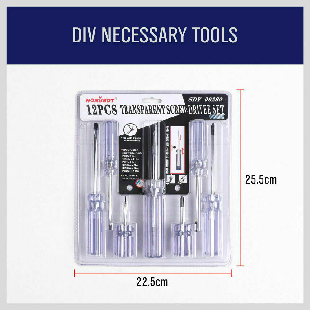 15x Random ScrewDriver Sets V465-15000