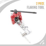 2 Piece Flaring Tool Tubing Pipe Flaring Dies Tool Kit Air Brake Line Bar Flare V465-16029