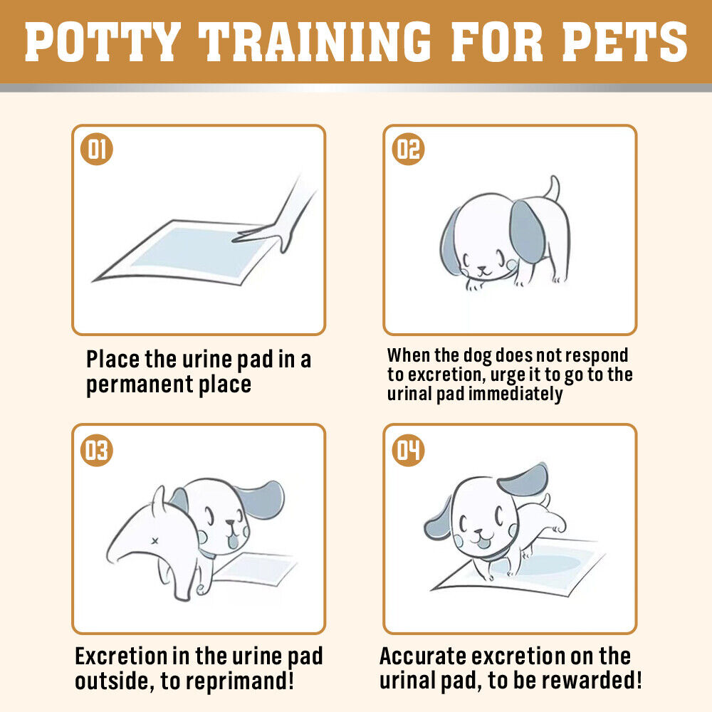 VaKa Pet Training Pad 400 Puppy Pads Toilet Pee Indoor Absorbent 60x60cm Dog V465-23919