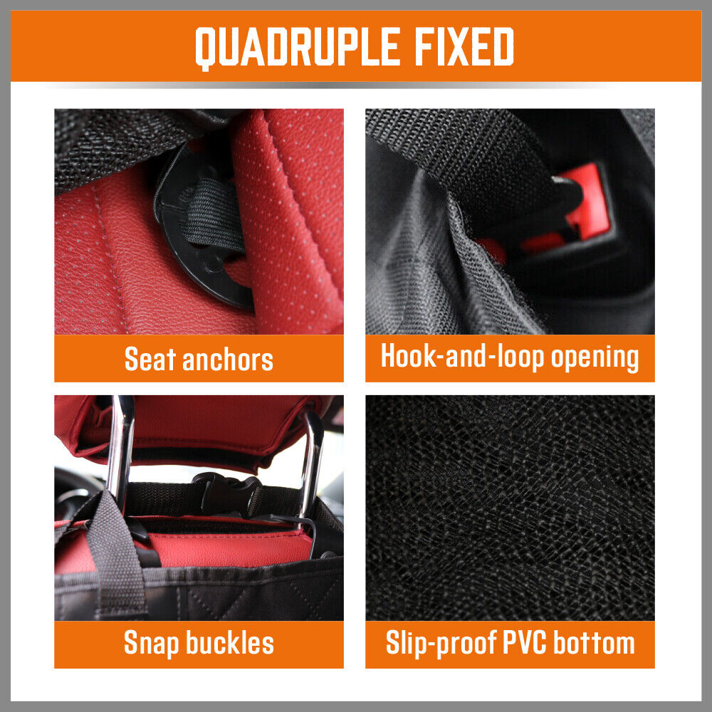 Pet Dog Waterproof Seat Cover Protector Hammock Back Rear Bench Mat for Car SUV V465-24901