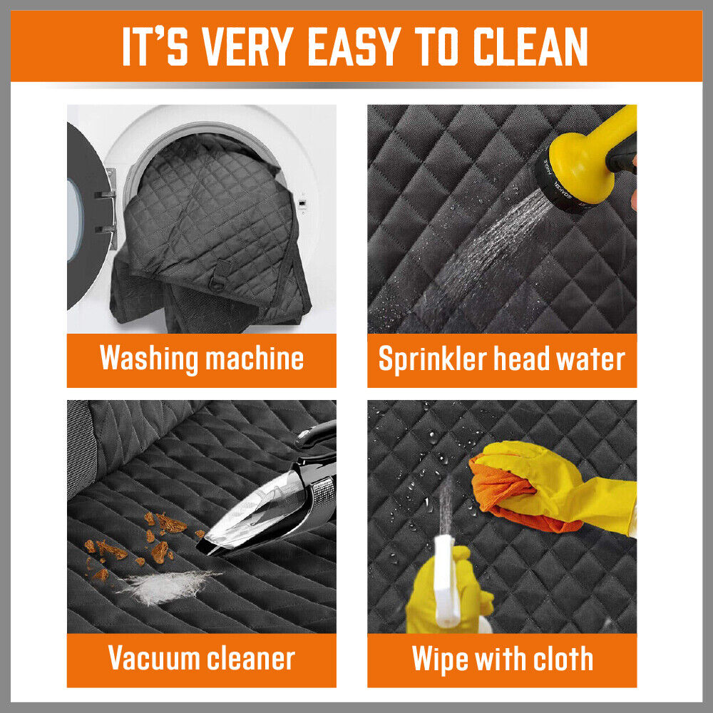 Pet Dog Waterproof Seat Cover Protector Hammock Back Rear Bench Mat for Car SUV V465-24901