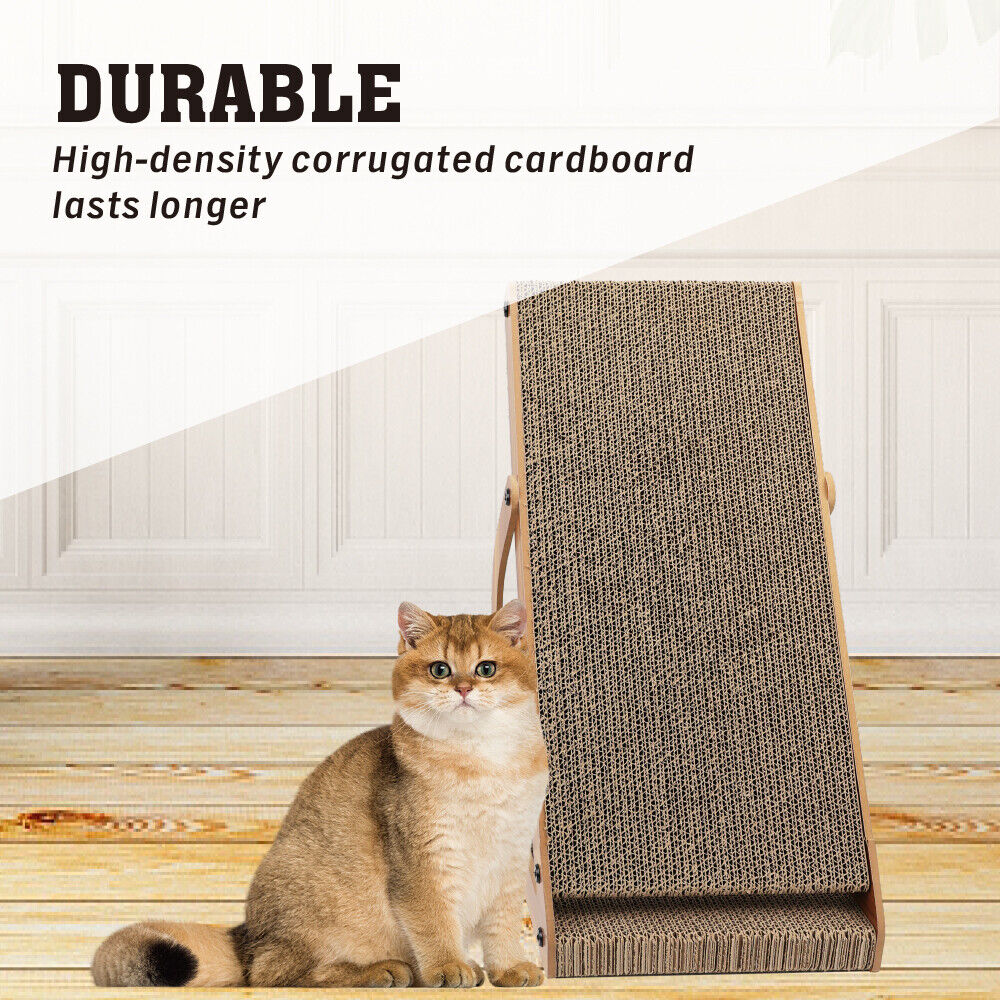 VaKa Cat Scratching Scratcher Board Cat Tree Pad Lounge Toy Corrugated Cardboard V465-26825
