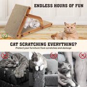 VaKa Cat Scratching Scratcher Board Cat Tree Pad Lounge Toy Corrugated Cardboard V465-26825