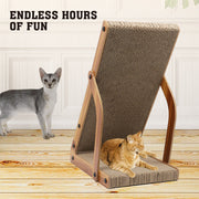 VaKa Cat Scratching Scratcher Board Cat Tree Pad Lounge Toy Corrugated Cardboard V465-26825