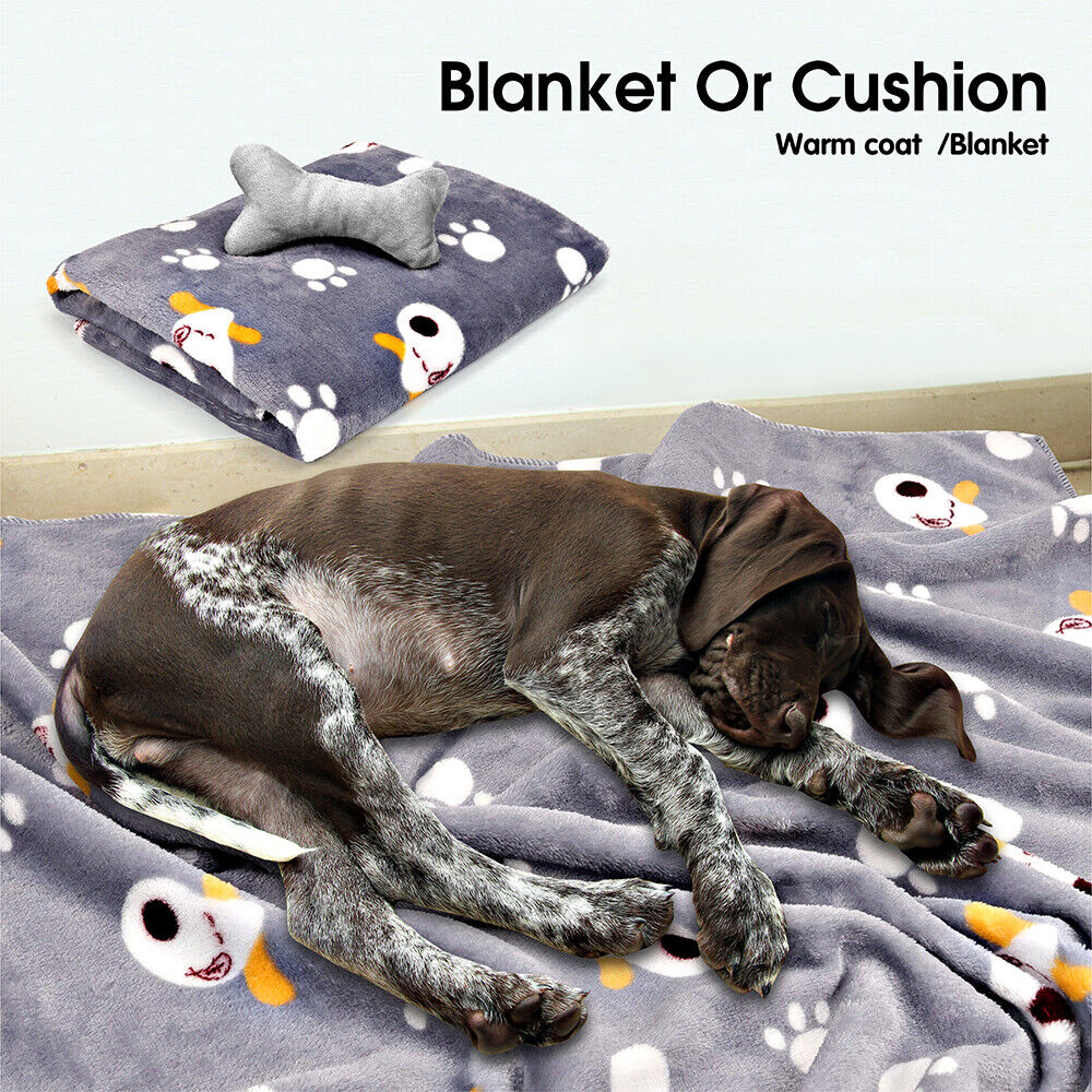 Vaka Navy Dog Bed Pet Cat Calming Floor Mat Sleeping Cave Washable Extra Large 29701 V465-29701