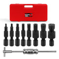 SEDY 9Pcs Inner Bearing Puller Set Slide Hammer Internal Blind Hole Remover Tool V465-298008