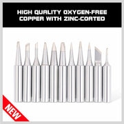11Pc Soldering Iron Tips Solder Rework Lead Free Hakko Soldering Station AU V465-312080