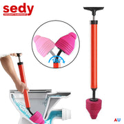 62cm High Pressure Toilet Unblock Toilet Pipe Plunger Bathrooms floor Drains V465-33057