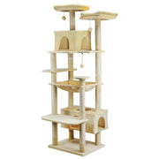 VaKa 184cm Road Cat Tree Tower Scratching Post Scratcher Condo with Big Hammock V465-51025