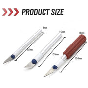 13Pc Durable Precision Knife Set Exacto Style Multi-function Hobby Knife Crafts V465-53155