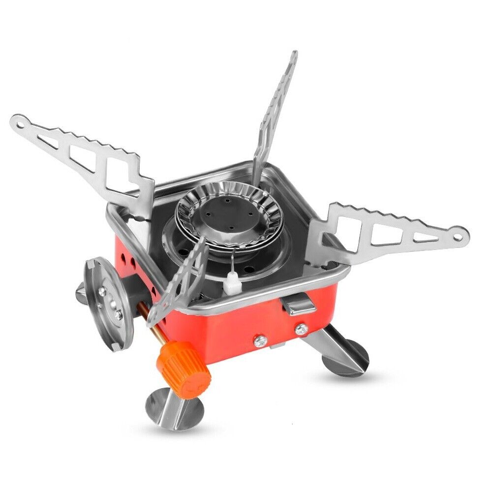 Outdoor Folding Mini Gas Burner Cooking Stove Butane Gas BBQ Hiking AU Stock V465-54003