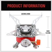 Outdoor Folding Mini Gas Burner Cooking Stove Butane Gas BBQ Hiking AU Stock V465-54003