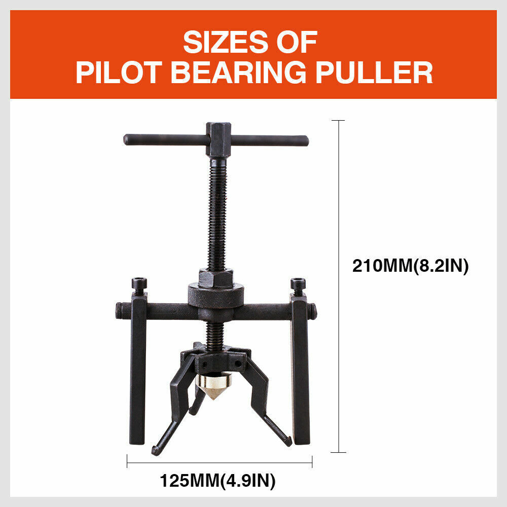 Pilot Bearing Puller 3 Jaws Bushing Gear Extractor Motorcycle Remover Heavy Duty V465-57001-AU-2
