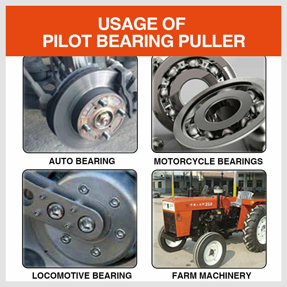 Pilot Bearing Puller 3 Jaws Bushing Gear Extractor Motorcycle Remover Heavy Duty V465-57001-AU-2