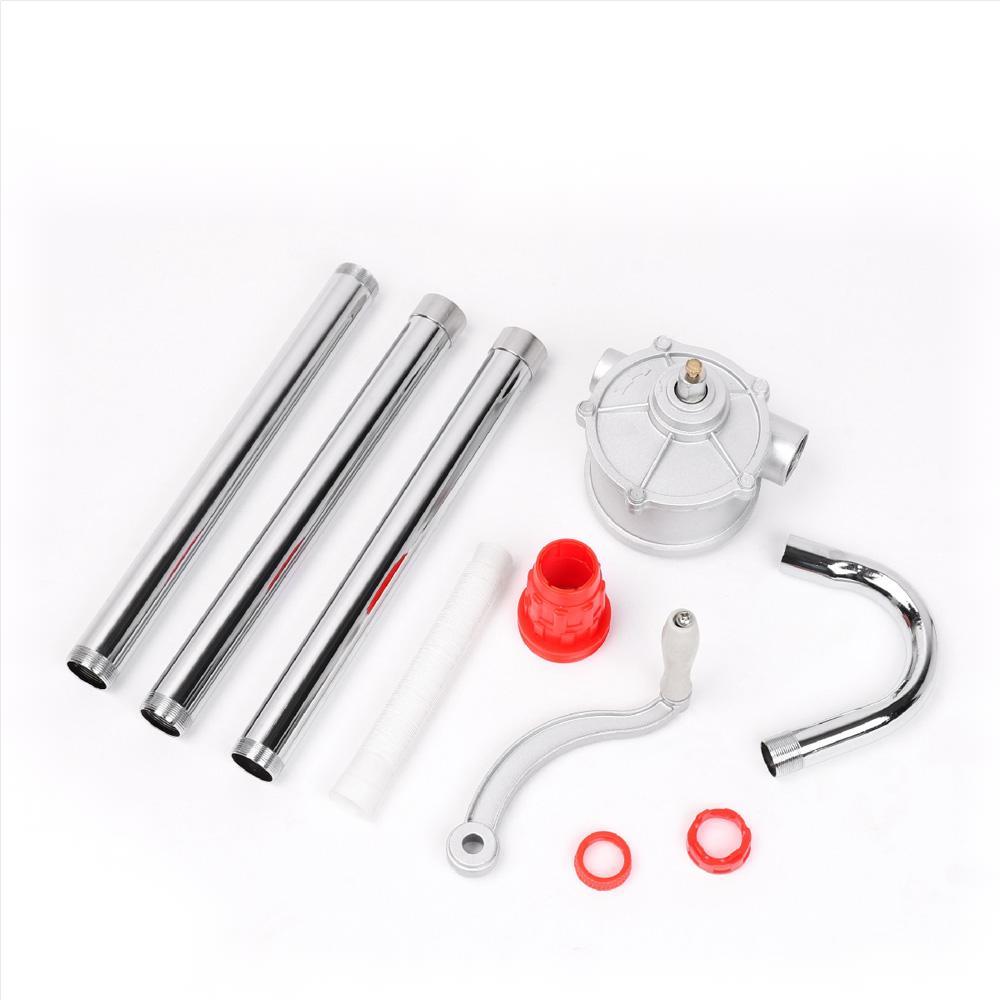 Aluminium Rotary Drum Pump Diesel Fuel Kero Oil Petrol 44 Gallon Drum Hand Pump V465-57150
