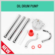 Aluminium Rotary Drum Pump Diesel Fuel Kero Oil Petrol 44 Gallon Drum Hand Pump V465-57150