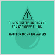 Aluminium Rotary Drum Pump Diesel Fuel Kero Oil Petrol 44 Gallon Drum Hand Pump V465-57150